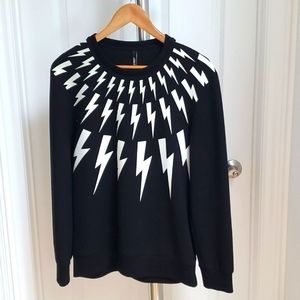 Neil Barrett Lightning Sweater